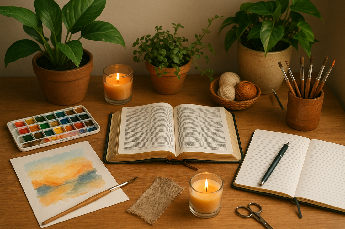 A Creative's Candlelight Prayer  ✍️🎨🕯️